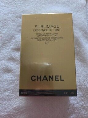 NEW ~ CHANEL SUBLIMAGE L' ESSENCE DE TEINT Serum Foundation ~ B20 - SEALED